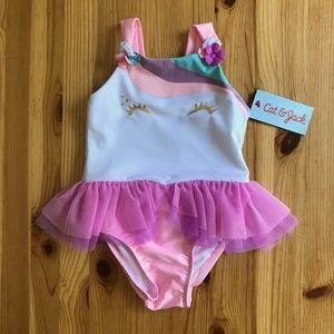 Cat & Jack Unicorn Bathing Suit